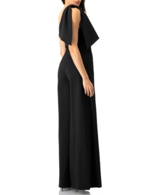 Women's One-Shoulder Wide-Leg Jumpsuit