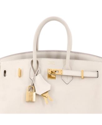 Birkin 25 Handbag Light Swift with Gold Hardware