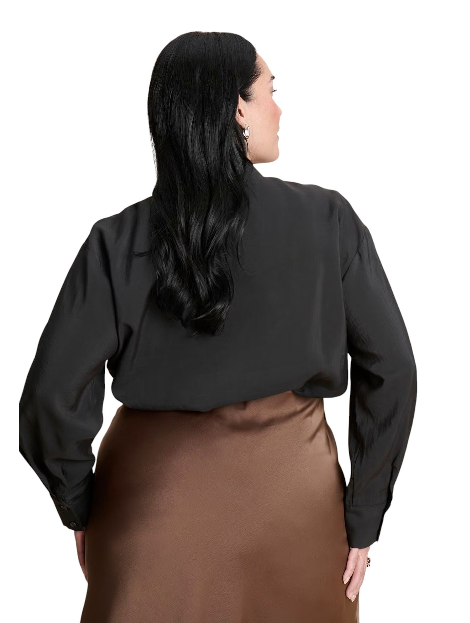 Women's Neck Pleat Blouse
