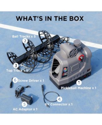 Automatic Pickleball Pitching Machine with Auto Swing Function