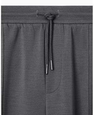 Men's Pleat Open Sweatpants