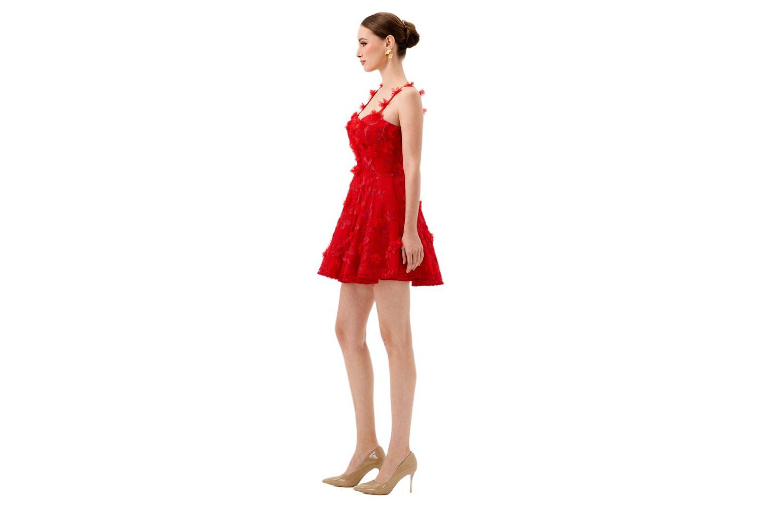 Women's Penni 3D Floral Mini Dress
