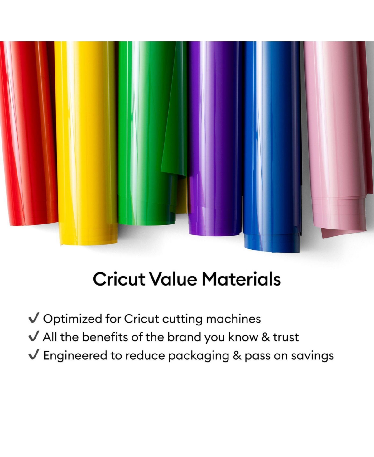 Cricut Value Iron-On, Rainbow Sampler - Rainbow Sampler