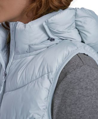 Women's Packable Hooded Puffer Vest