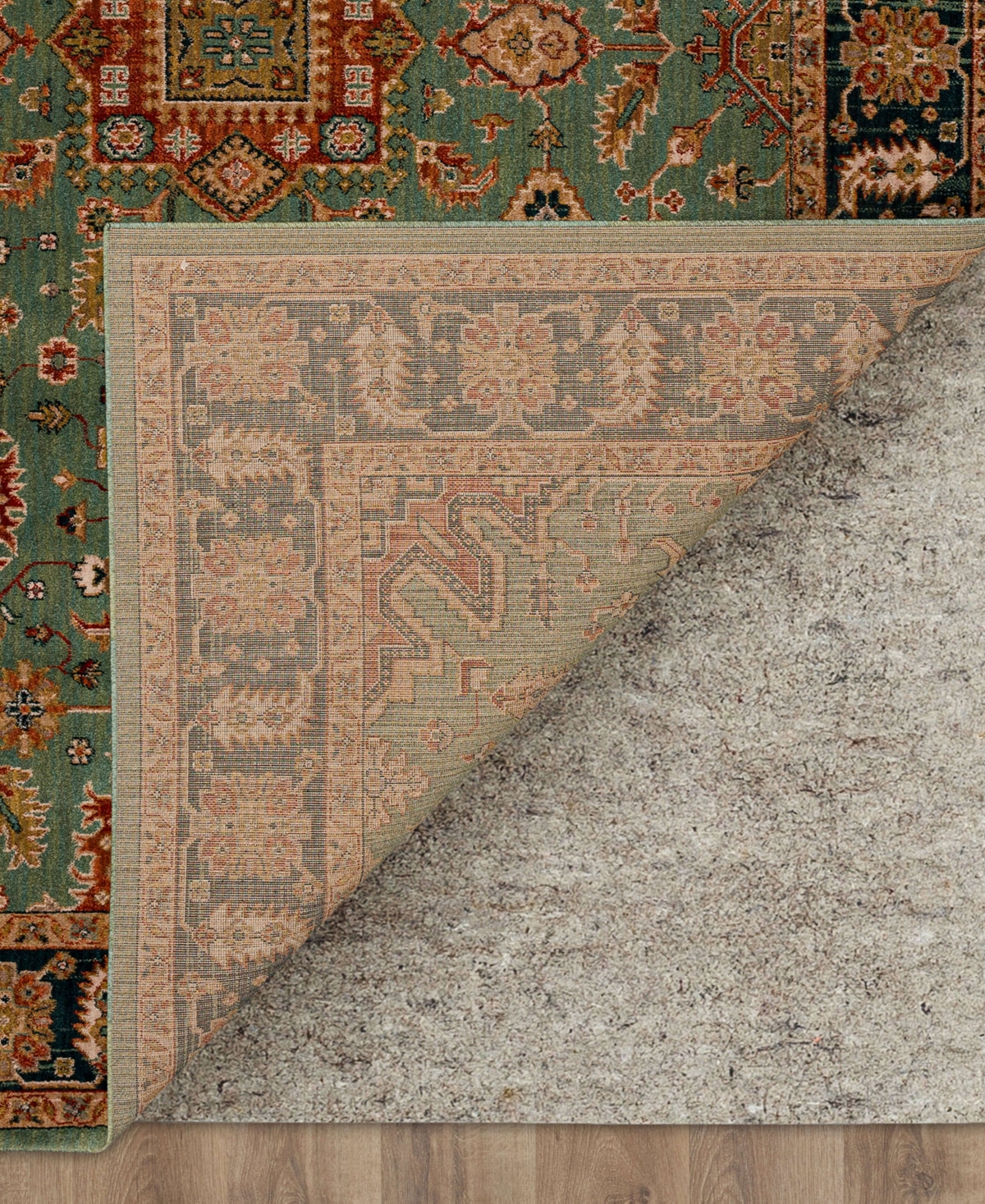 Closeout! Karastan Spice Market Deir Aquamarine 9'6" x 12'11" Area Rug