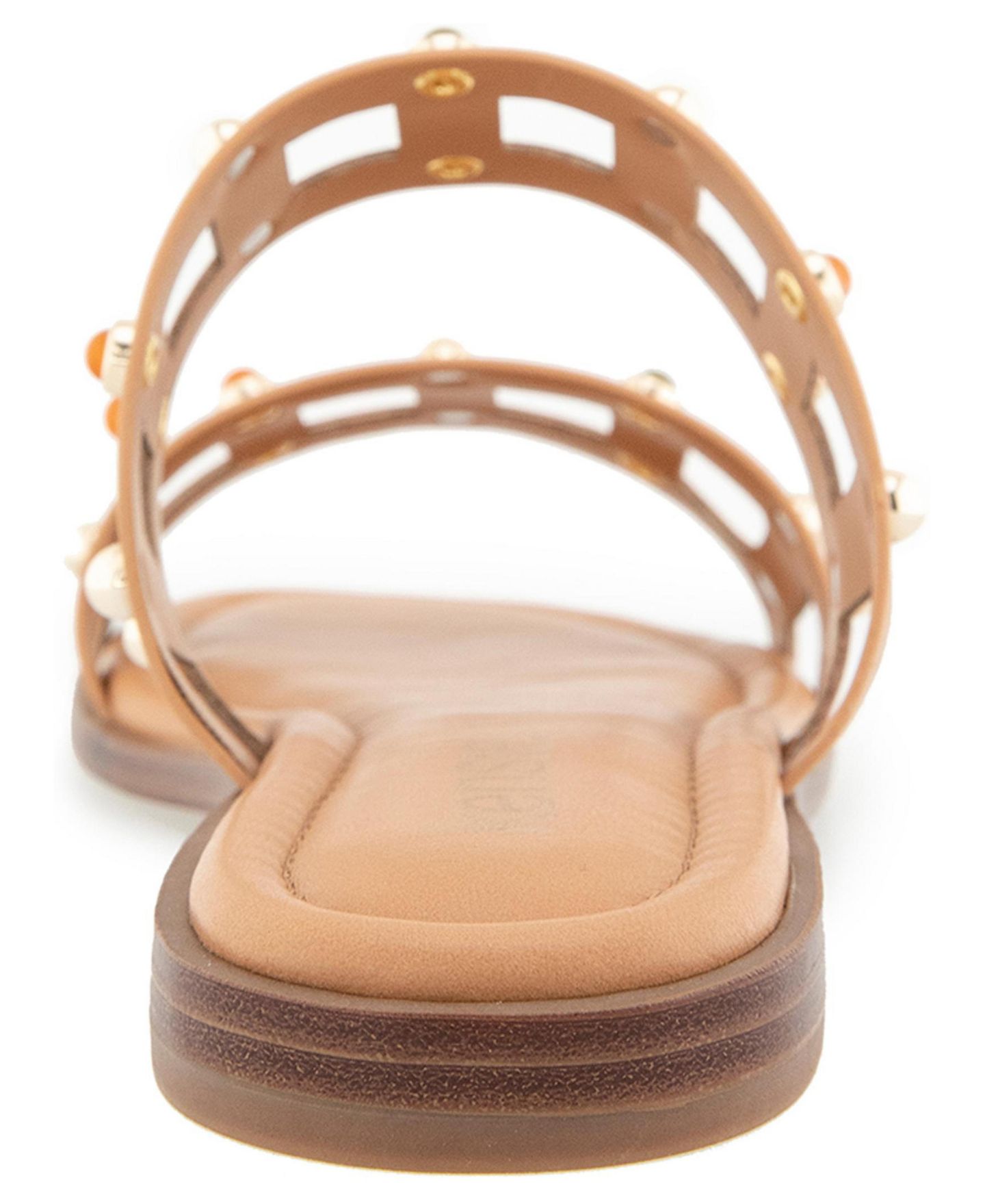 Женские сандалии Kensie Rosaly Flat Sandal, цвет: Карамельный — фото 3
