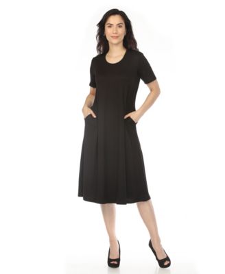 Women's Crew Neck T-Shirt Dress