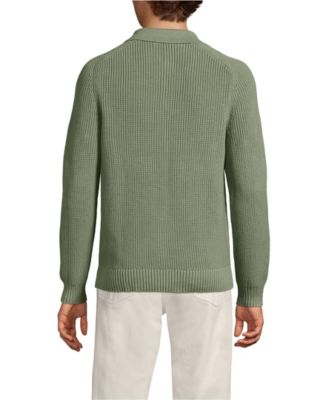 Men's Long Sleeve Drifter Polo Sweater