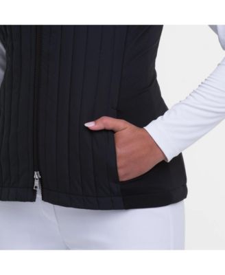 Women's Vertical Quilted Golf Vest