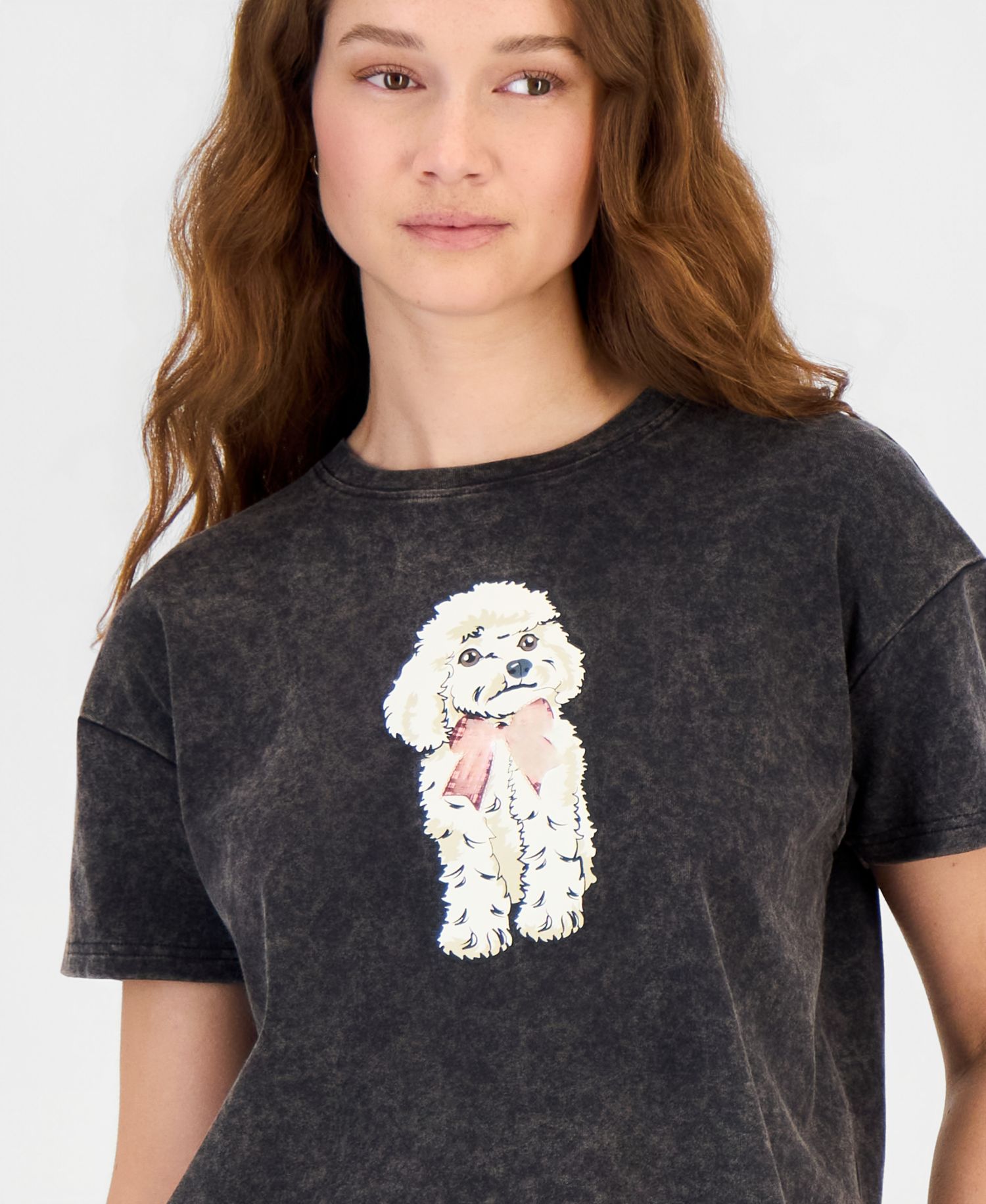 Juniors' Graphic-Print Short-Sleeve T-Shirt