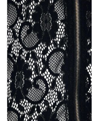 Women's Floral Lace Zip Jacket