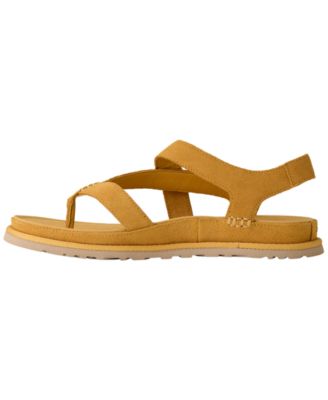 Women's GoldenGaze Open Toe Flat Sandals