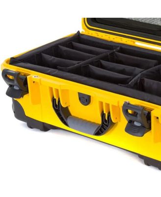 Wheeled Series 935 Lightweight NK-7 Resin Waterproof Hard Case with Lid Organizer and Padded Dividers
