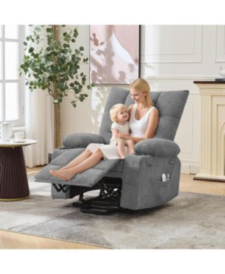 Power Lift Recliner Chair for Elderly - Electric Massage & Heat Recliner with 45° Assist Stand