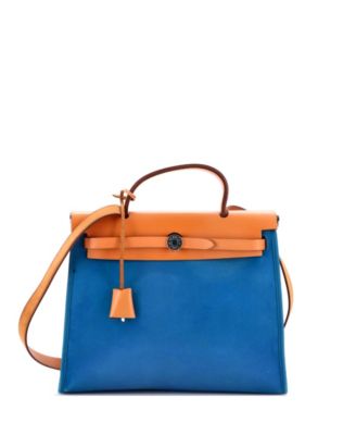 31 Herbag Zip Leather and Toile