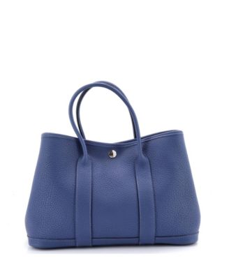 30 Garden Party Tote Leather