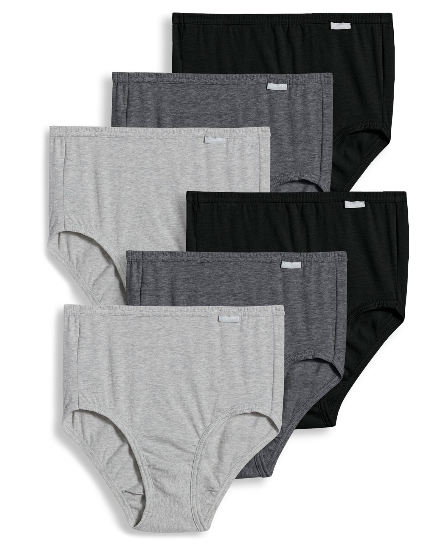 Women's Elance Full-Coverage Briefs, 6-Pack Set - 6193