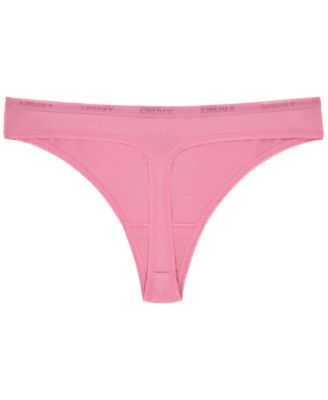Women's Low-Rise Cotton Thong Underwear DK8461