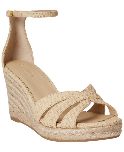 Женские сандалии Lauren Ralph Lauren Women's Nellie Espadrilles Wedge Sandals