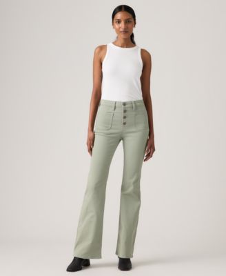 Women's 726 Patch Pocket High-Rise Slim-Fit Flare Jeans