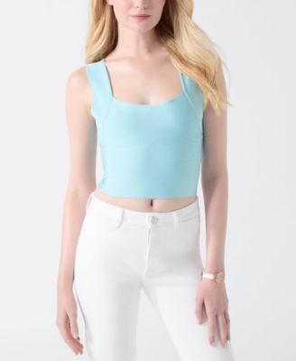 Women's Karmen Mirage Back-Cutout Cropped Tank Top