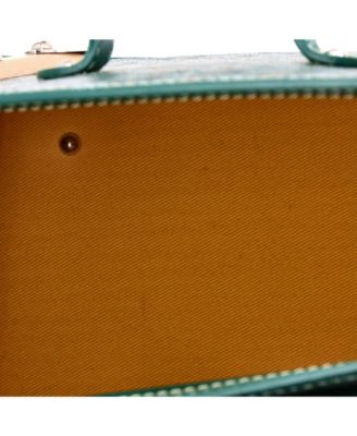 PM Saigon Top Handle Bag Coated Canvas with Leather