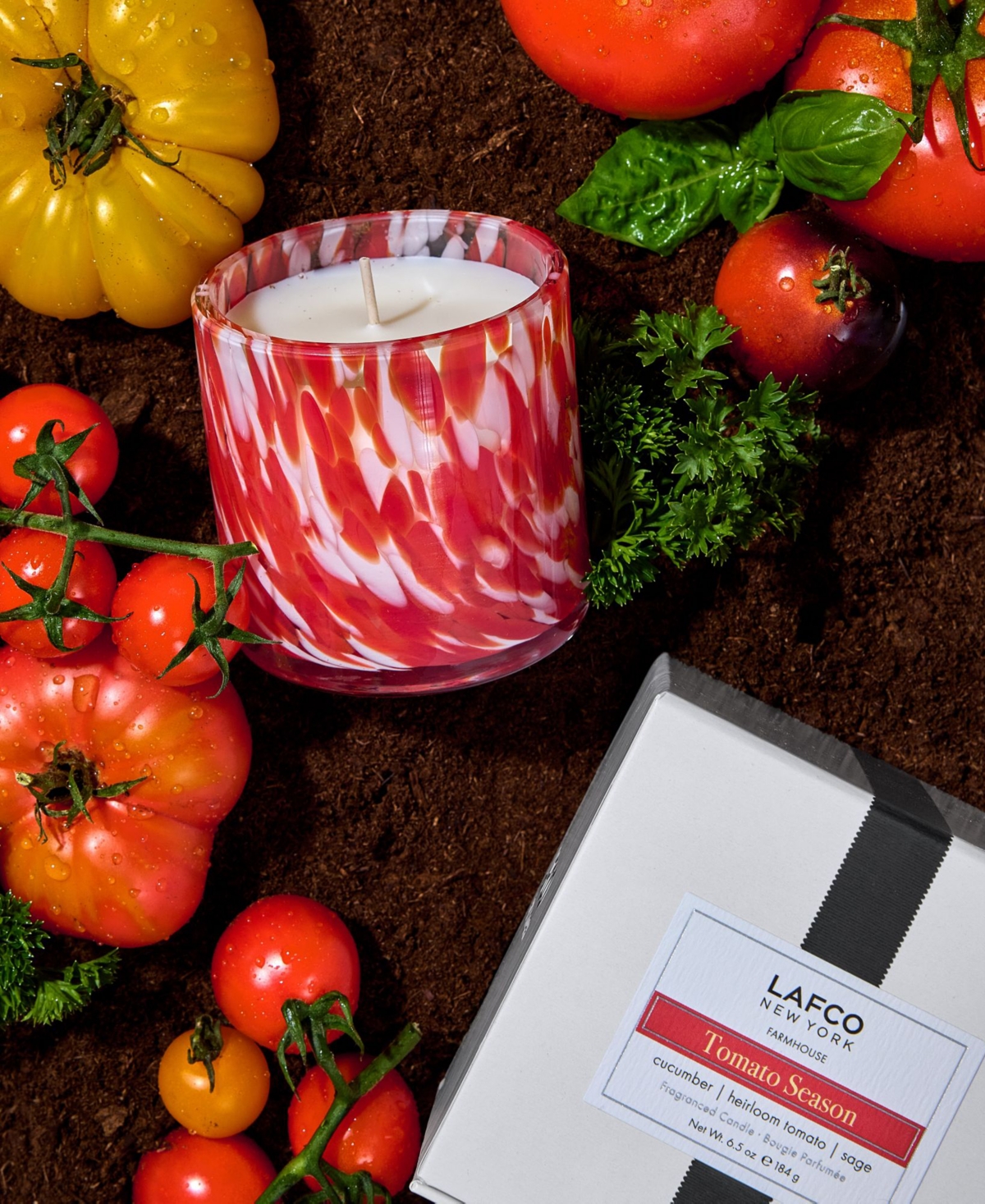 Lafco New York Tomato Season Signature Candle, 15.5 oz.