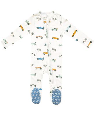 Baby Boys' Speedster Zip-Up Footie