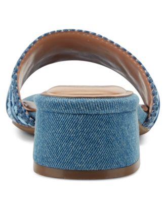 Women's Rosario eFlex Raffia Slip-On Dress Sandals