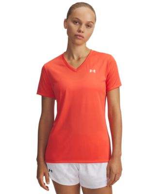 Women's Tech Short-Sleeve V-Neck Top