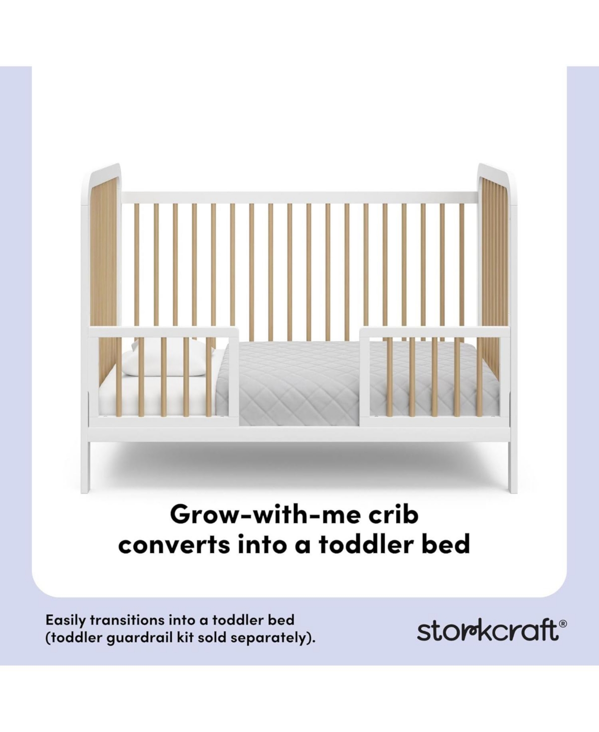 Storkcraft Pasadena 3-in-1 Convertible Crib