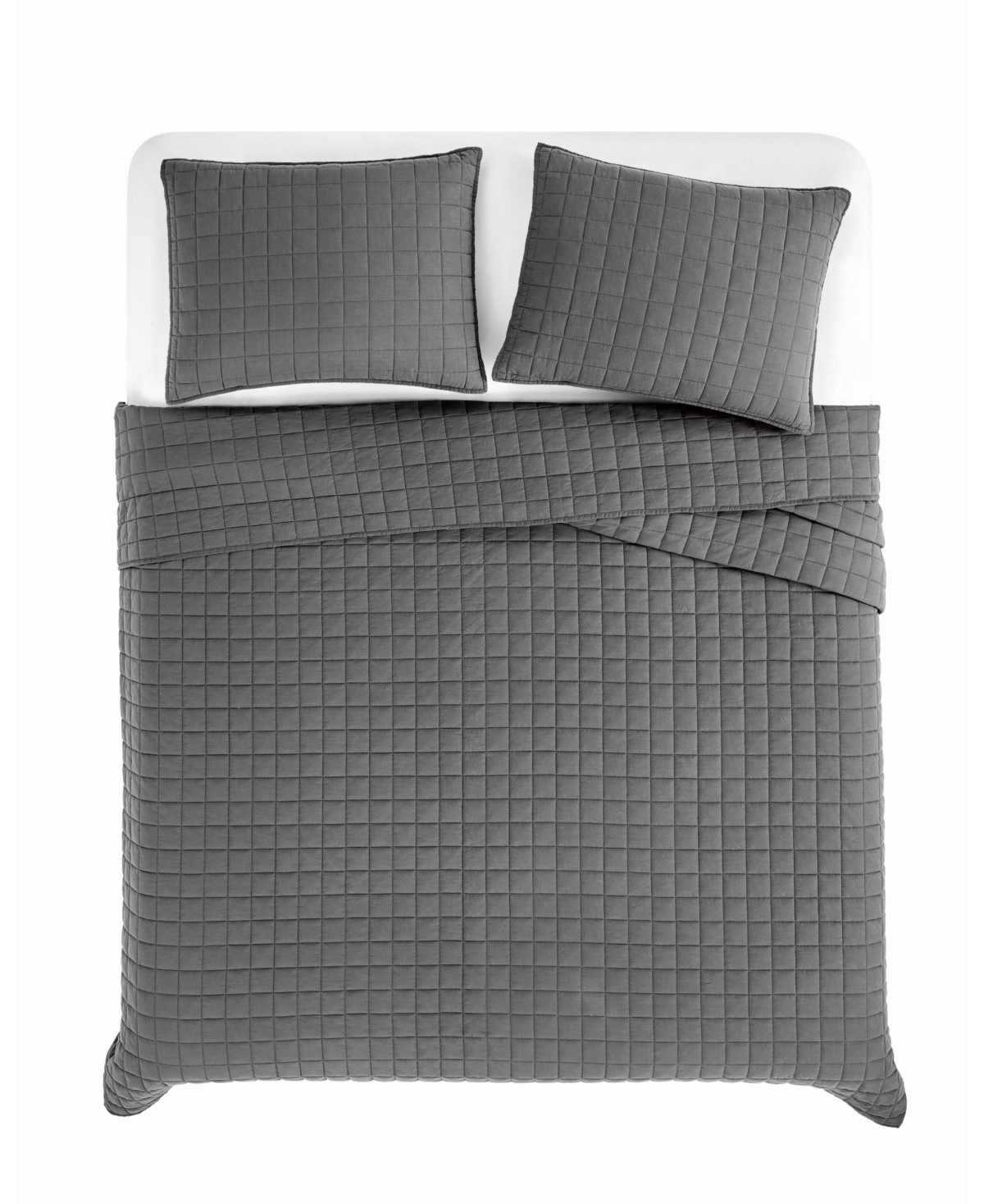 Frye Vintage Washed Cotton 3-Pc. Quilt Set, Full/Queen