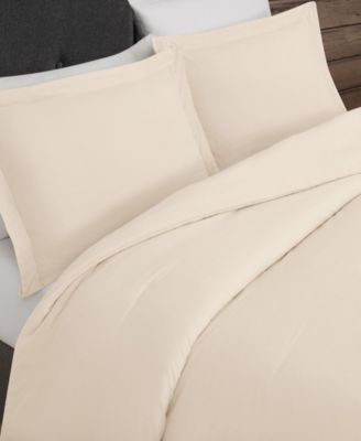 Vintage Washed Cotton 3-Pc. Comforter Set, Full/Queen