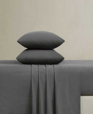 Vintage Washed 140-Thread Count Cotton 4-Pc. Sheet Set, Queen