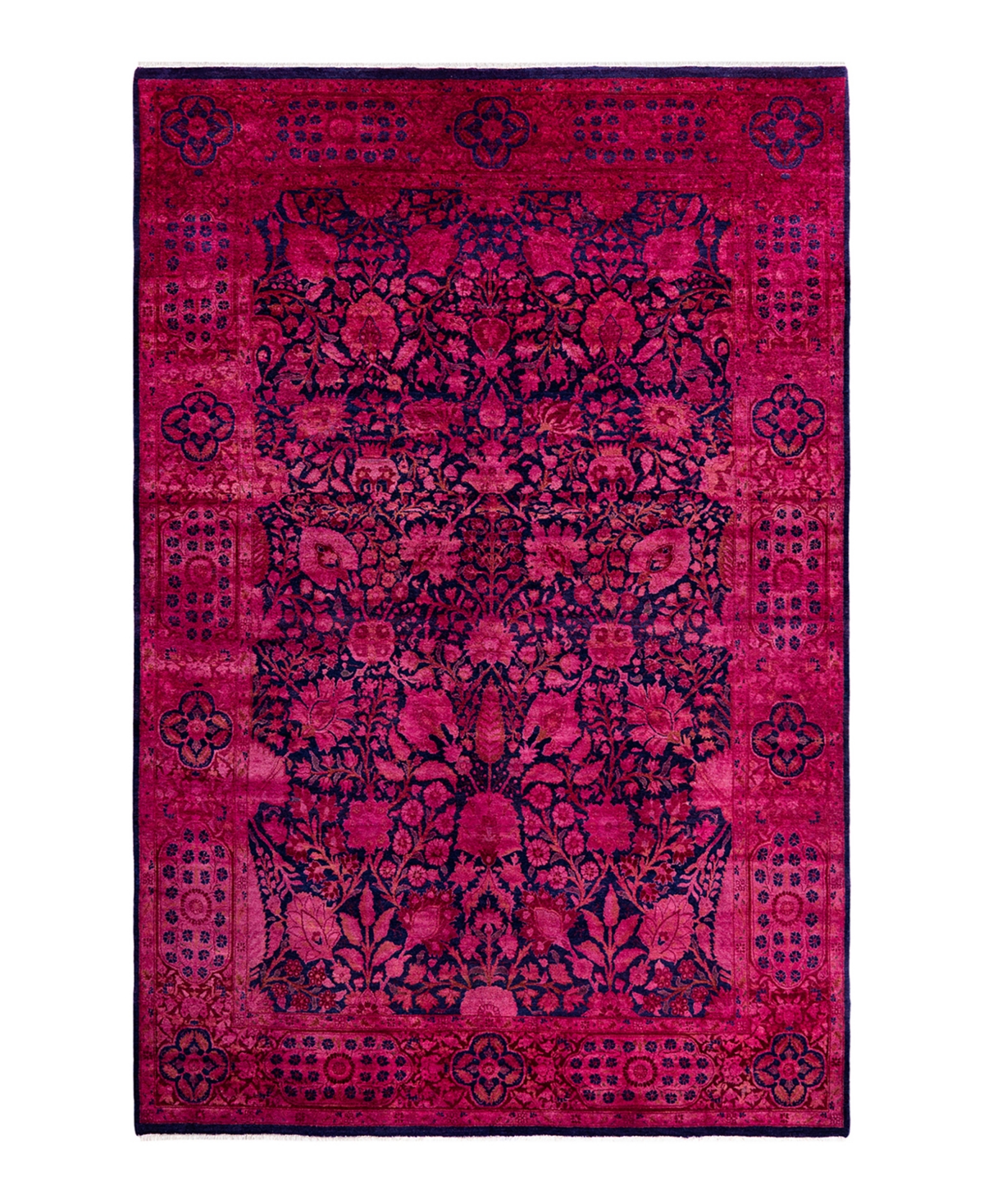 Adorn Hand Woven Rugs Fine Vibrance M1093 6' 0" x 9' 0" Area Rug
