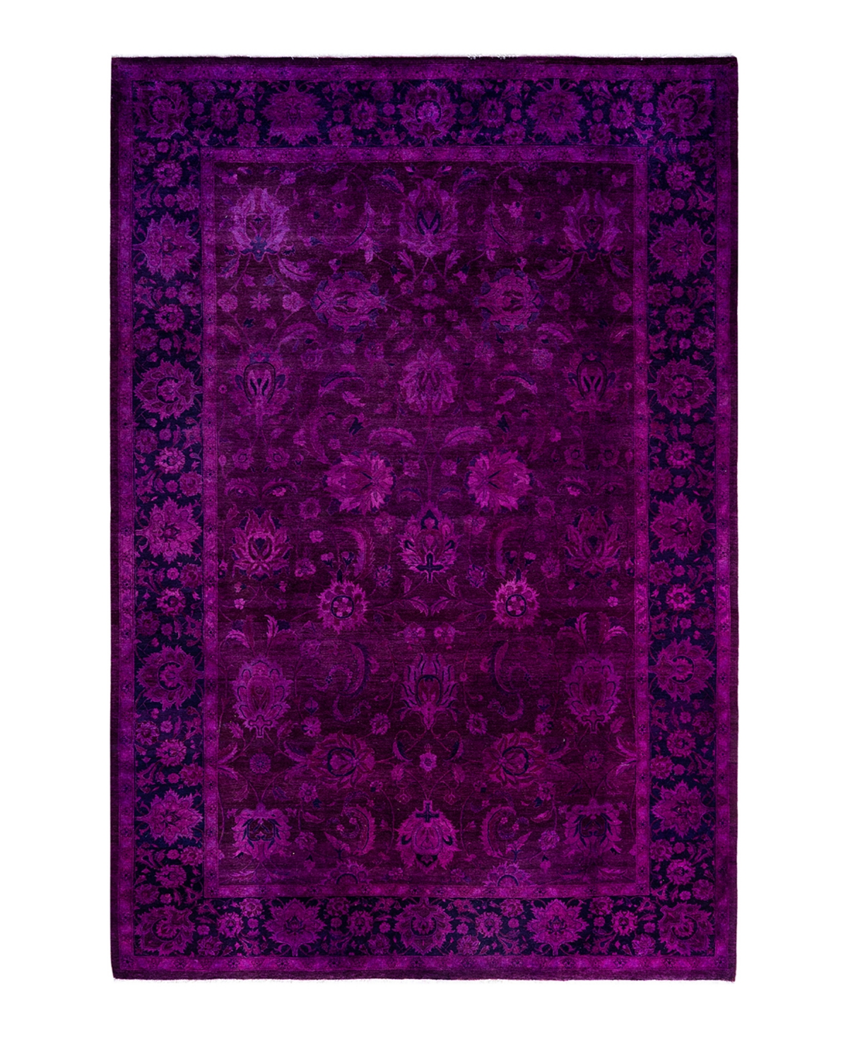 Adorn Hand Woven Rugs Fine Vibrance M1175 6' 2" x 9' 3" Area Rug