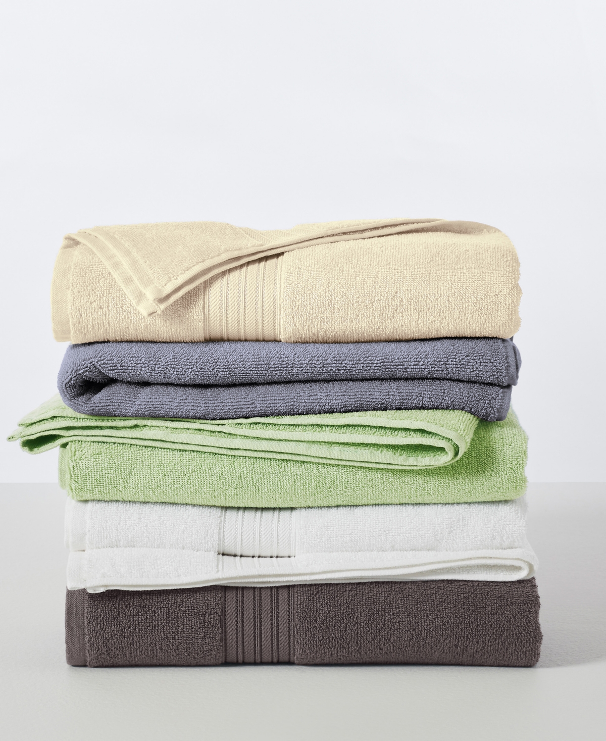 Linery & Co. Quick-Drying Cotton 4-Piece Bath Towel Set