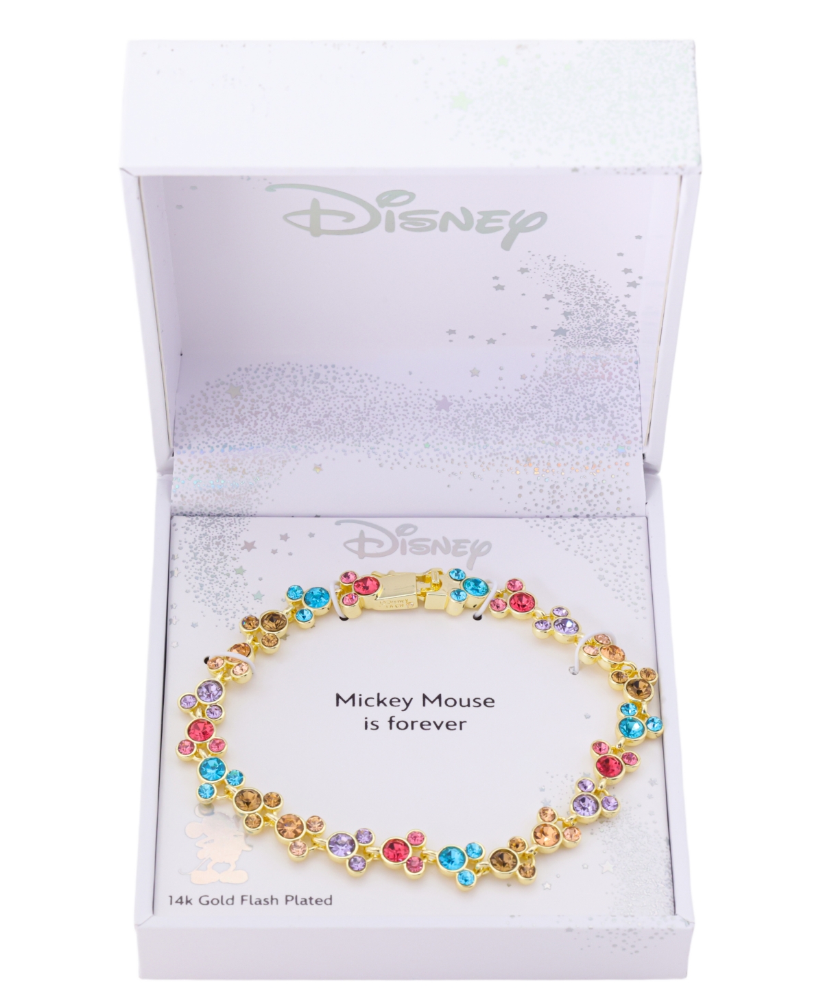 Disney Crystal Mickey Mouse Tennis Bracelet