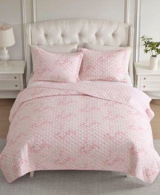 Toile Delightful Reversible 2-Pc. Quilt Set, Twin