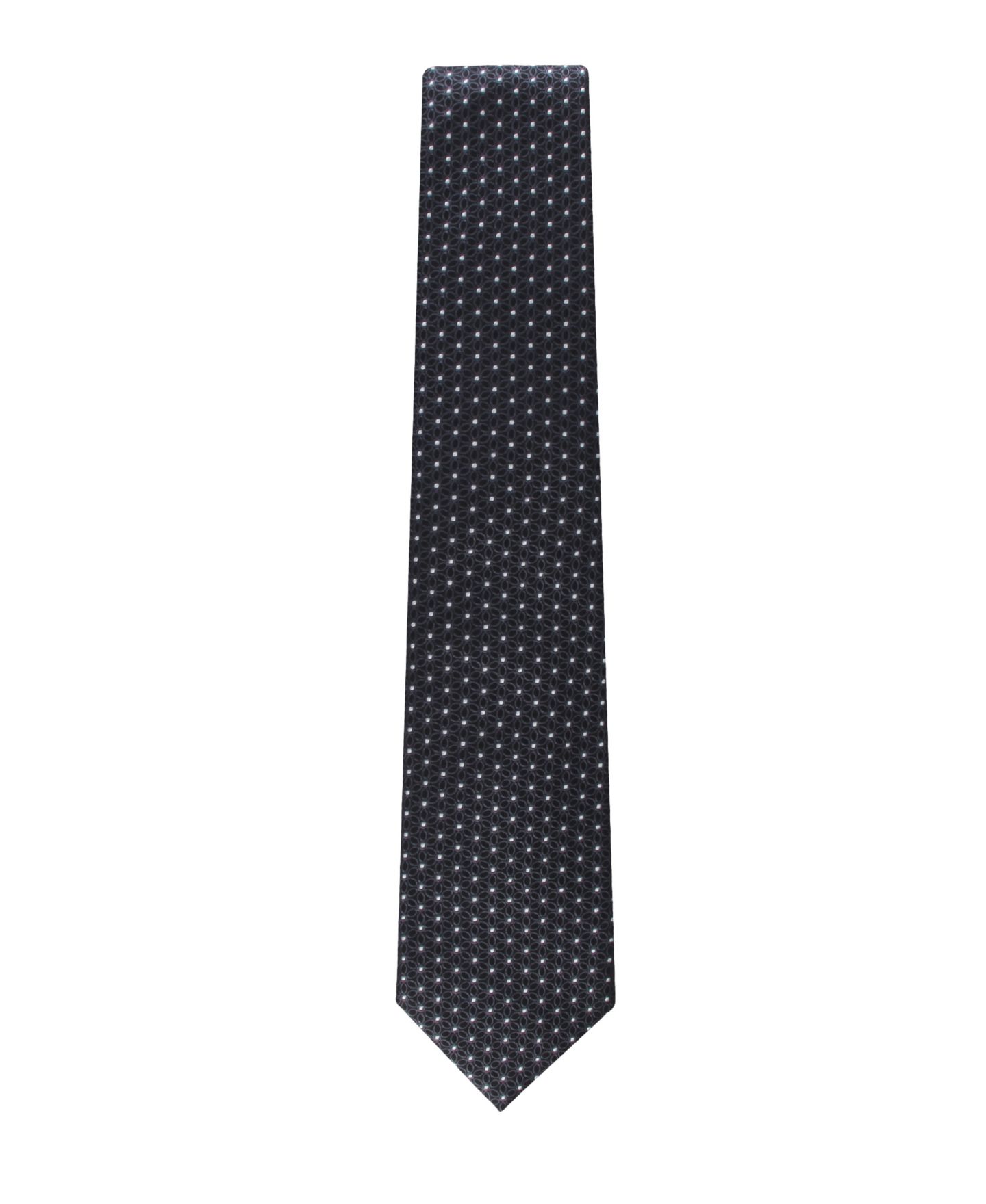 Мужские галстуки Tommy Hilfiger Ashton Floral Tie, цвет: Чёрный — фото 2