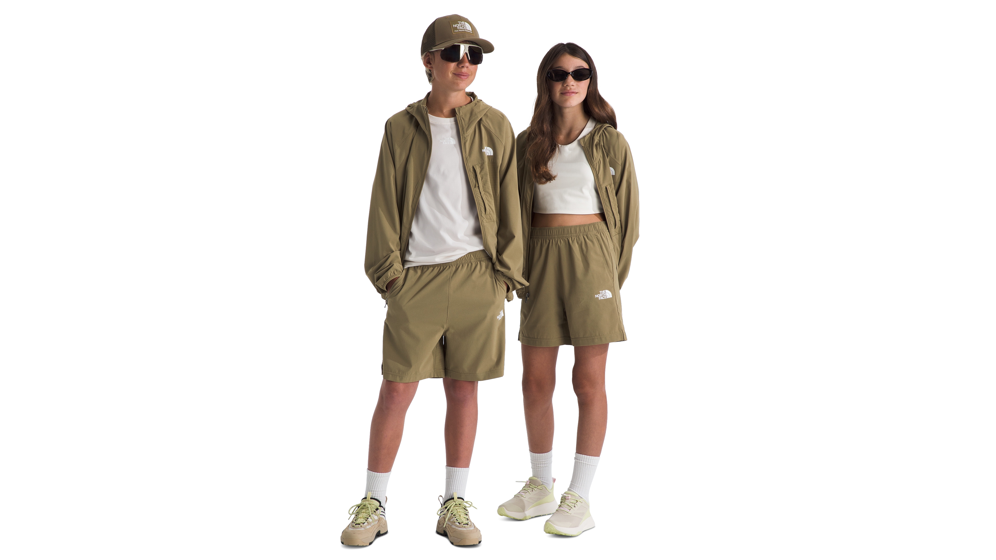 The North Face Boys' and Girls' 6-16 Lightrange Elastic Waist Shorts