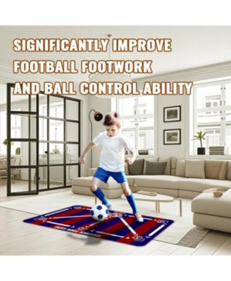 Adjustable Soccer Training Mat with Non-Slip Equipment