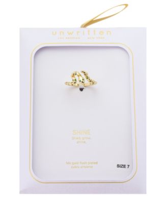 Cubic Zirconia Snake Wrap Ring