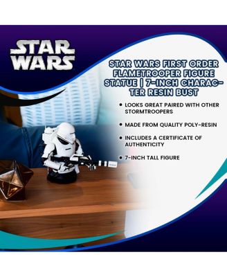 First Order Flametrooper Figure Statue | 7-Inch Character Resin Bust