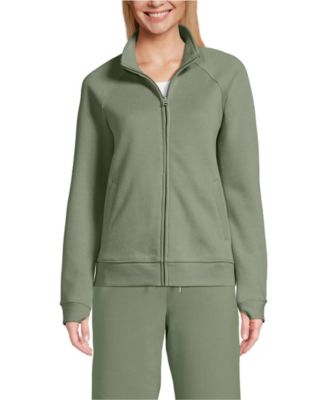 Women's Serious Sweats Full Zip Mock Neck Sweatshirt