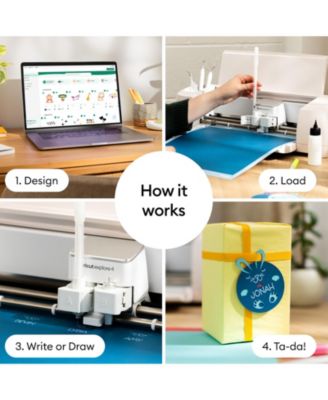 Acrylic Gel Pens Set, 1.0 mm, 6 Count - For use with Maker, Explore, & Venture Machines