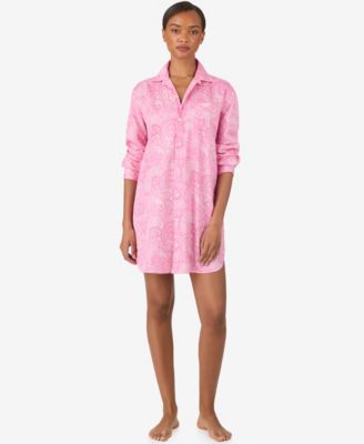 Women's Long-Sleeve His Shirt Sleepshirt