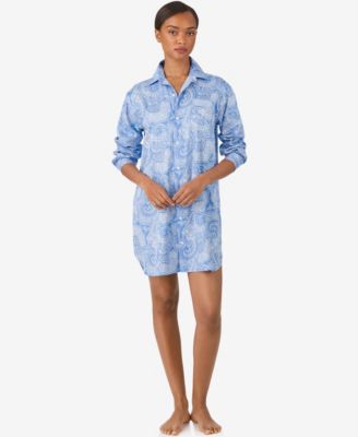 Women's Long-Sleeve His Shirt Sleepshirt