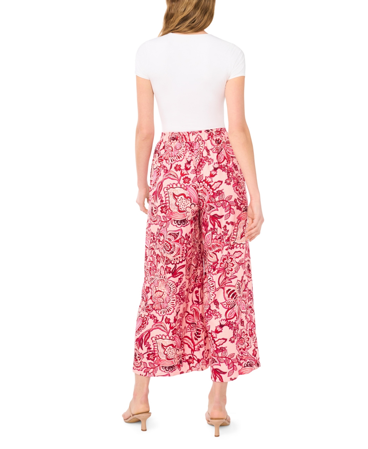 Vince Camuto Women's Wide-Leg Gathered Pants