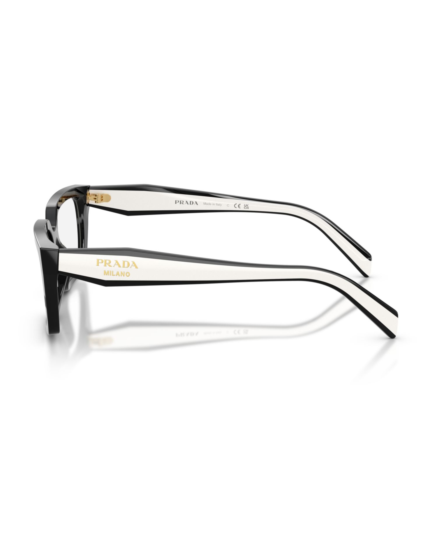 Woman Rectangle Plastic PR D05V Eyeglasses
